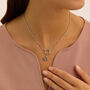 Pendente Love Beats Argento Rodiato