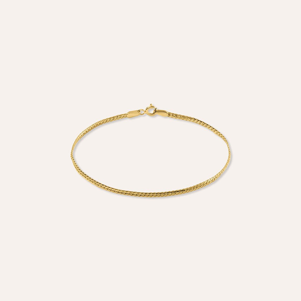 Bracciale Catena Gold Essence Oro Giallo