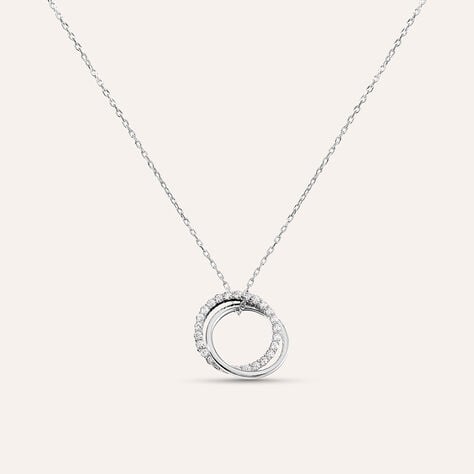 Collana Silver Shine Argento Rodiato Cubic Zirconia - Collane Donna | Stroili