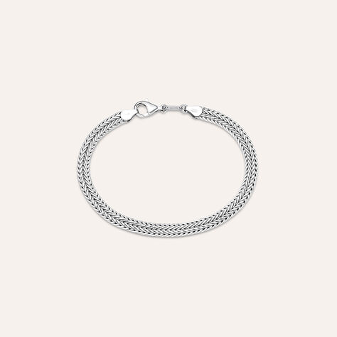 Bracciale Catena Gentleman Argento Rodiato - Gioielli Uomo | Stroili
