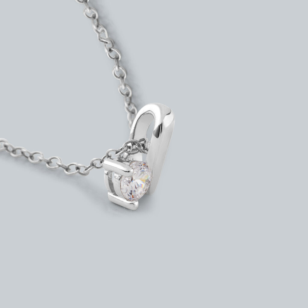 Collana Silver Elegance Argento Rodiato Cubic Zirconia - Collane Donna | Stroili