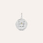 Pendente Love Beats Argento Rodiato Cubic Zirconia
