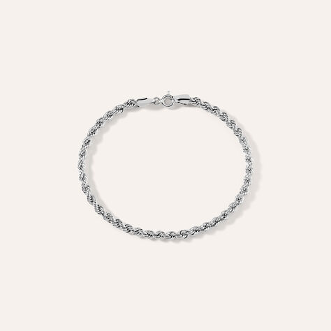 Bracciale Catena Colette Oro Bianco - Bracciali Donna | Stroili