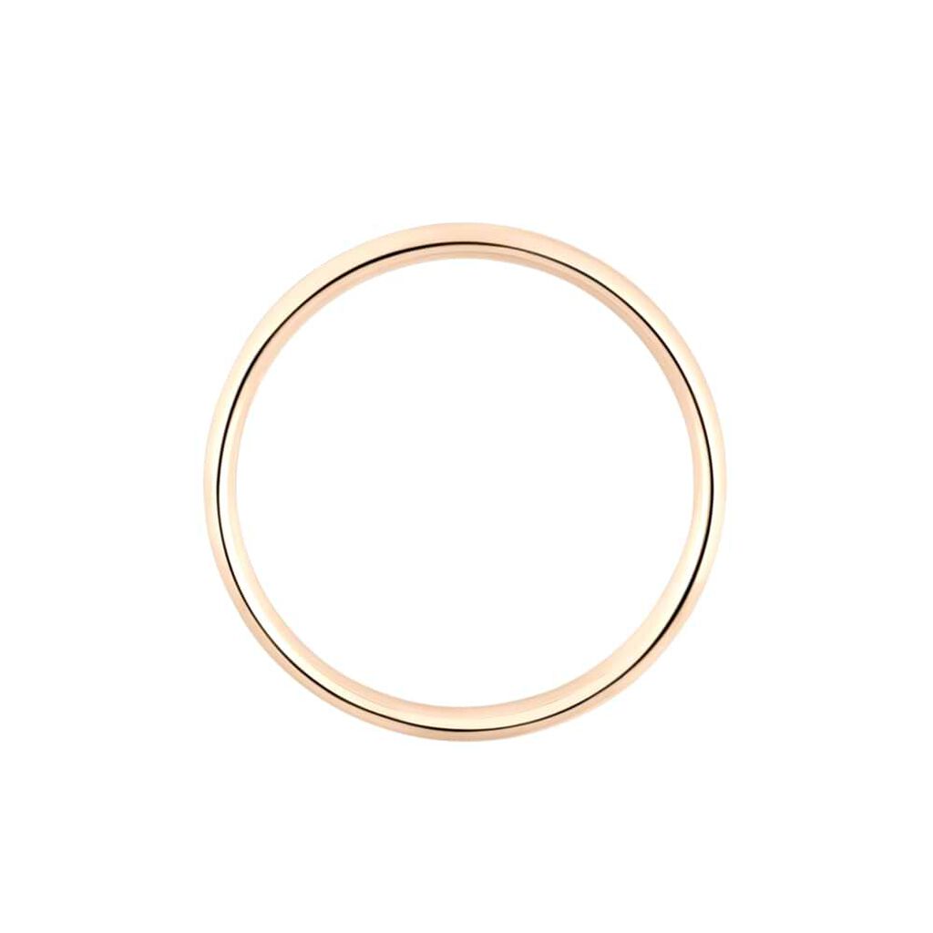 Fede Comoda Leggera 2.5 mm Oro Rosa - Anelli con Incisione Unisex | Stroili