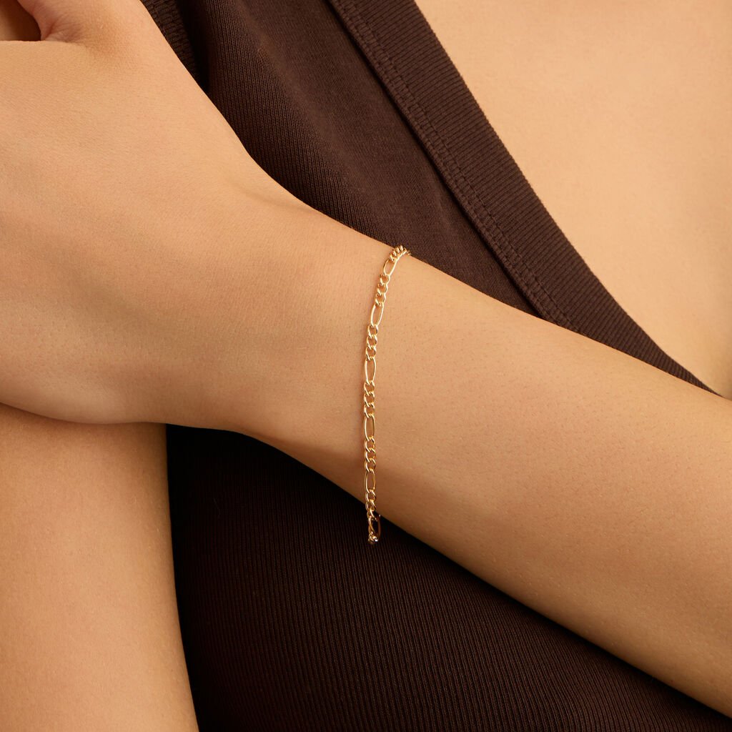 Bracciale Catena Colette Oro Giallo - Bracciali Unisex | Stroili