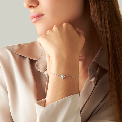 Bracciale Silver Pearls Argento Rodiato Perla sintetica Cubic Zirconia - Bracciali Donna | Stroili