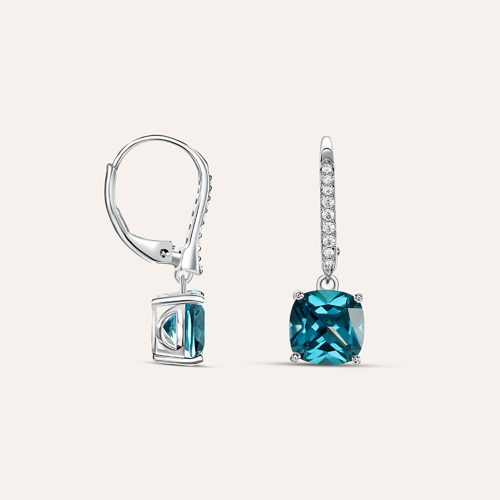 Orecchini Pendenti Silver Rainbow Argento Rodiato Cubic Zirconia - Orecchini Pendenti Donna | Stroili