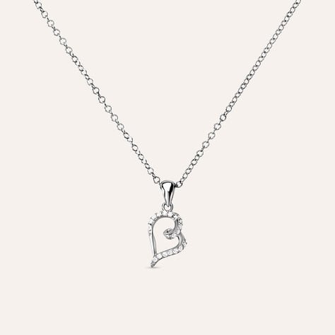 Collana Silver Elegance Argento Rodiato Cubic Zirconia - Collane Donna | Stroili