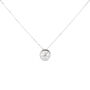 Collana Punto Luce Diamade Oro Bianco Diamante Lab-Grown