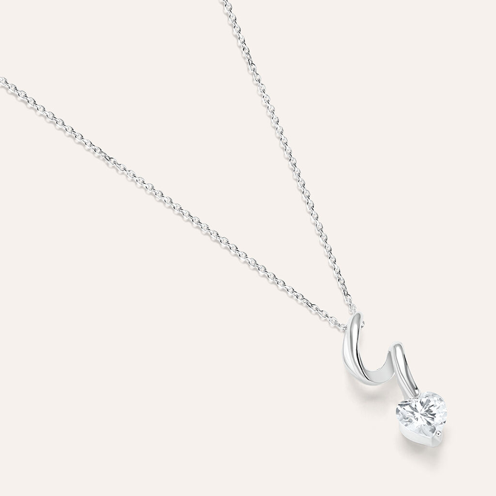 Collana Silver Elegance Argento Rodiato Cubic Zirconia - Collane Donna | Stroili