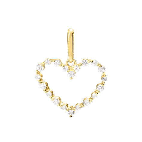 Pendente Poème Oro Giallo Cubic Zirconia - Ciondoli Donna | Stroili