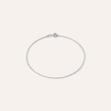 Bracciale Catena Colette Oro Bianco - Bracciali Donna | Stroili