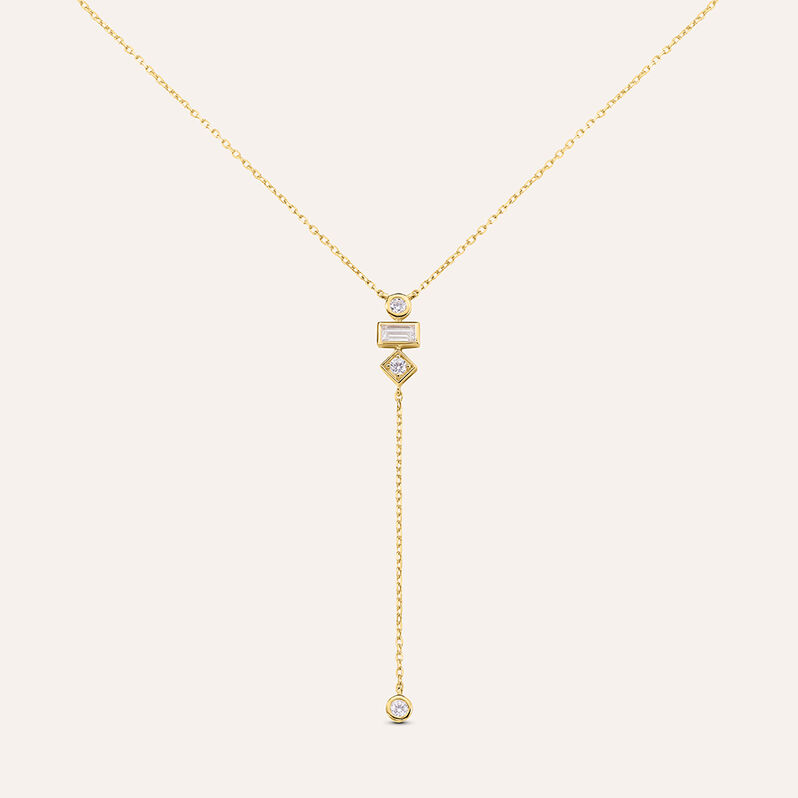 Collana Claire Oro Giallo Cubic Zirconia - Collane Donna | Stroili