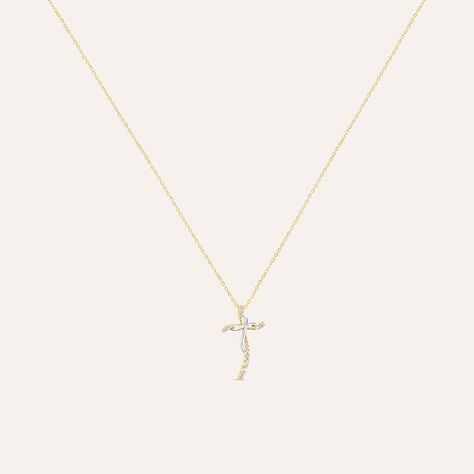 Collana Claire Oro Bicolore Cubic Zirconia - Collane Donna | Stroili