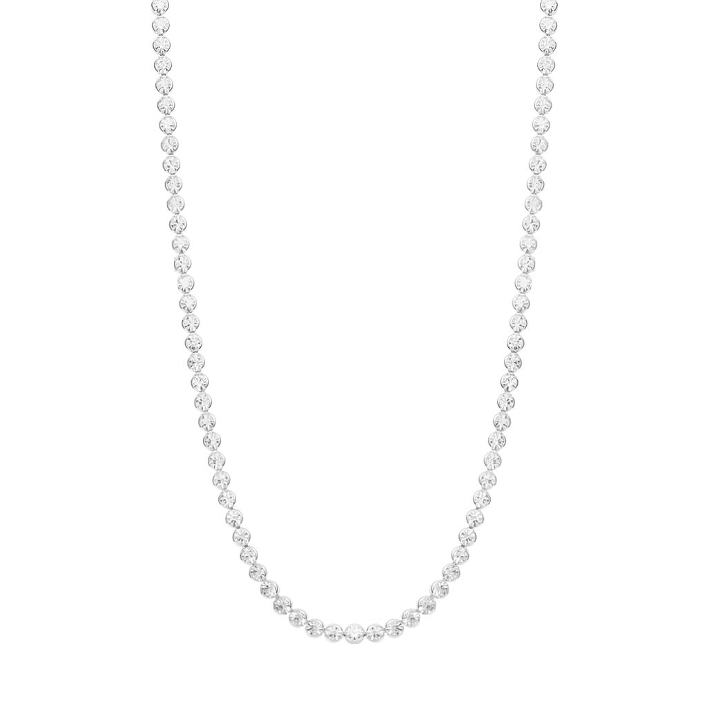 Collana Tennis Romantic Shine Metallo Cristallo - Collane Tennis Donna | Stroili