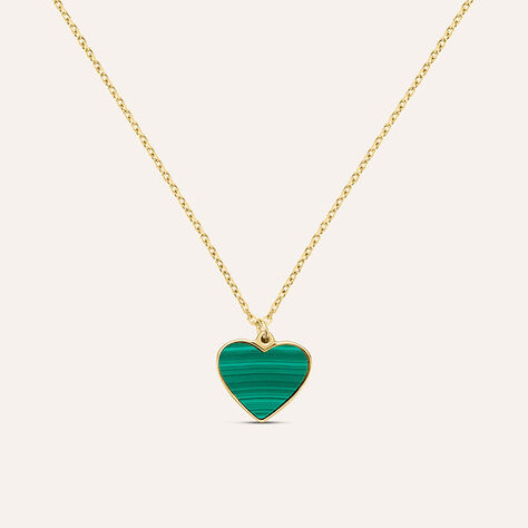 Collana Beverly Oro Giallo Malachite - Collane Donna | Stroili