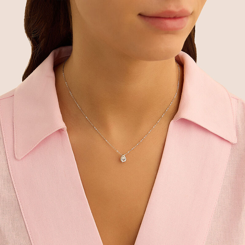 Collana Silver Elegance Argento Cubic Zirconia - Collane Donna | Stroili