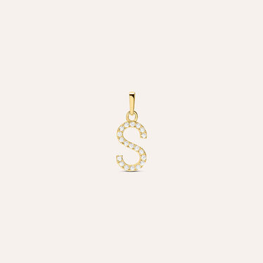 Pendente Po&egrave;me Oro Giallo Cubic Zirconia