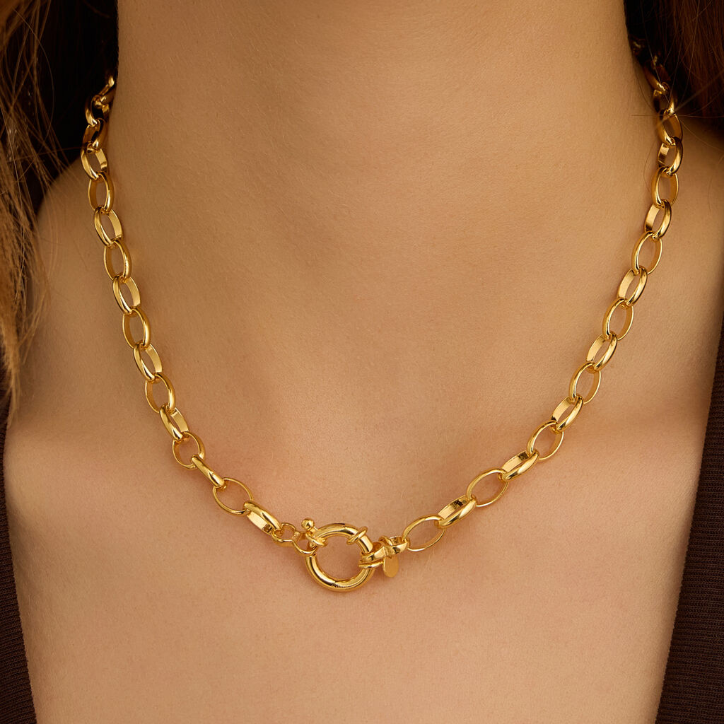 Catena Silver Collection Argento Dorato - Collane Donna | Stroili