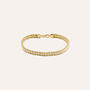 Bracciale Catena Gold Essence Oro Giallo Cubic Zirconia