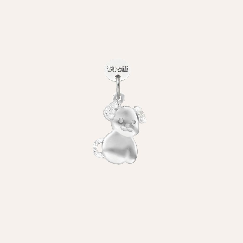 Pendente Love Beats Argento Rodiato