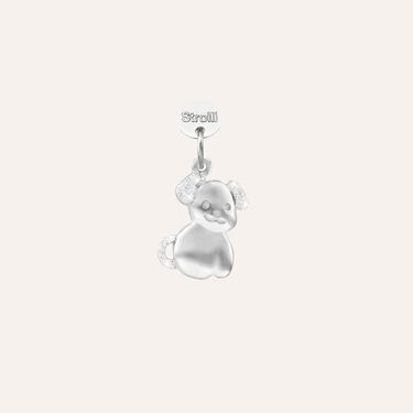 Pendente Love Beats Argento Rodiato