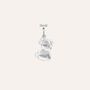 Pendente Love Beats Argento Rodiato