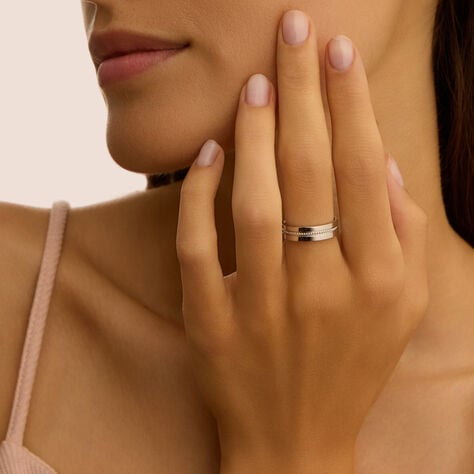 Anello Fedina Silver Collection Argento Rodiato - Fedine Unisex | Stroili
