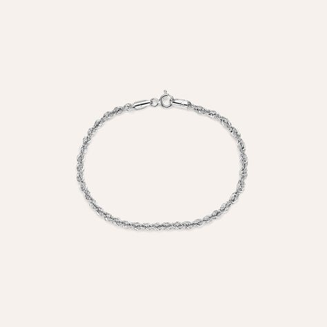 Bracciale Catena Colette Oro Bianco - Bracciali Donna | Stroili