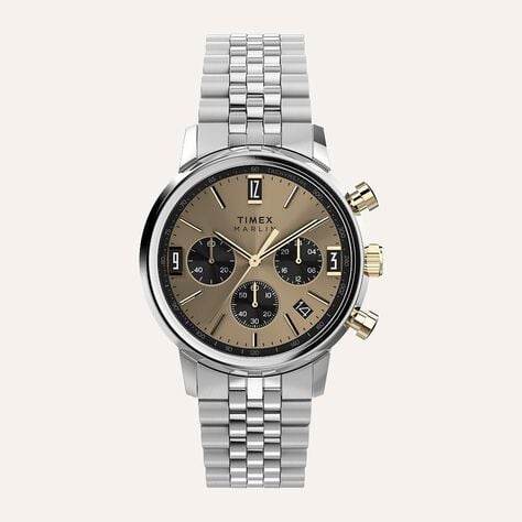 Orologio Al Quarzo Timex Marlin Quartz Chronograph Tw2w60100 - Orologi con Datario Uomo | Stroili