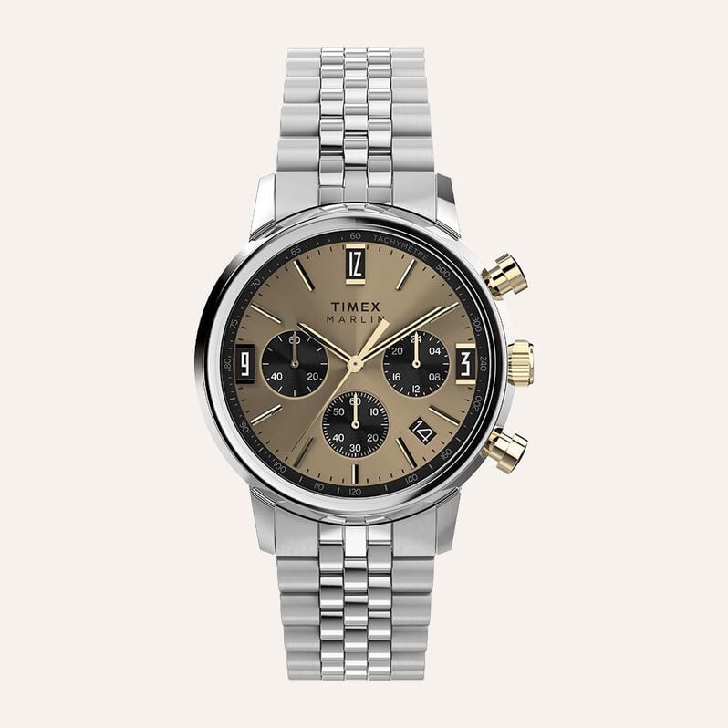 Orologio Al Quarzo Timex Marlin Quartz Chronograph Tw2w60100 - Orologi con Datario Uomo | Stroili