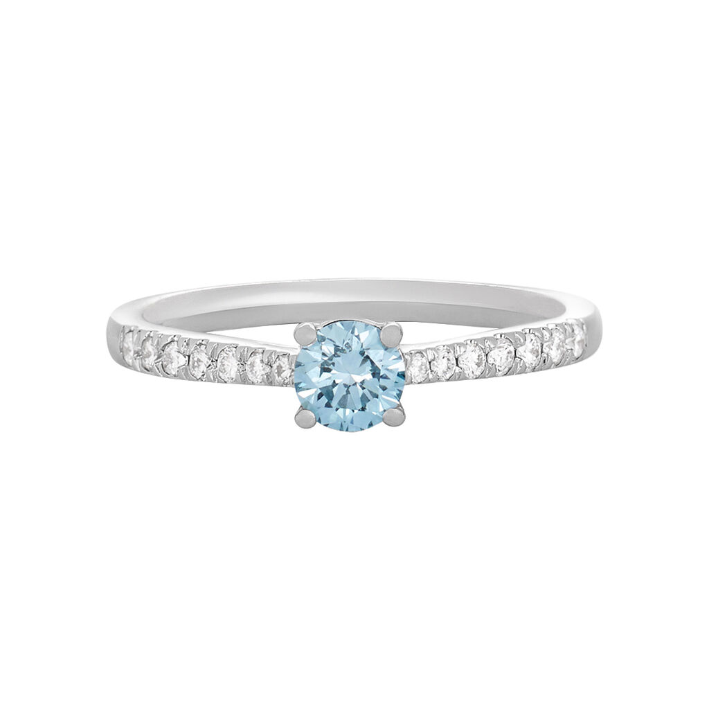 Anello Solitario Diamade Oro Bianco Diamante Lab-Grown - Anelli con Pietre Donna | Stroili