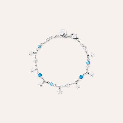 Bracciale Summer Collection Acciaio Azzurro - Bracciali Donna | Stroili
