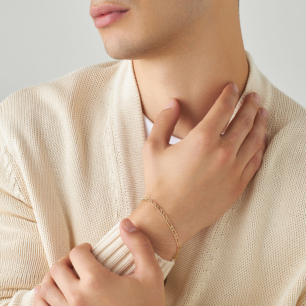 Bracciale Catena L'homme Or Oro Giallo - Bracciali Uomo | Stroili