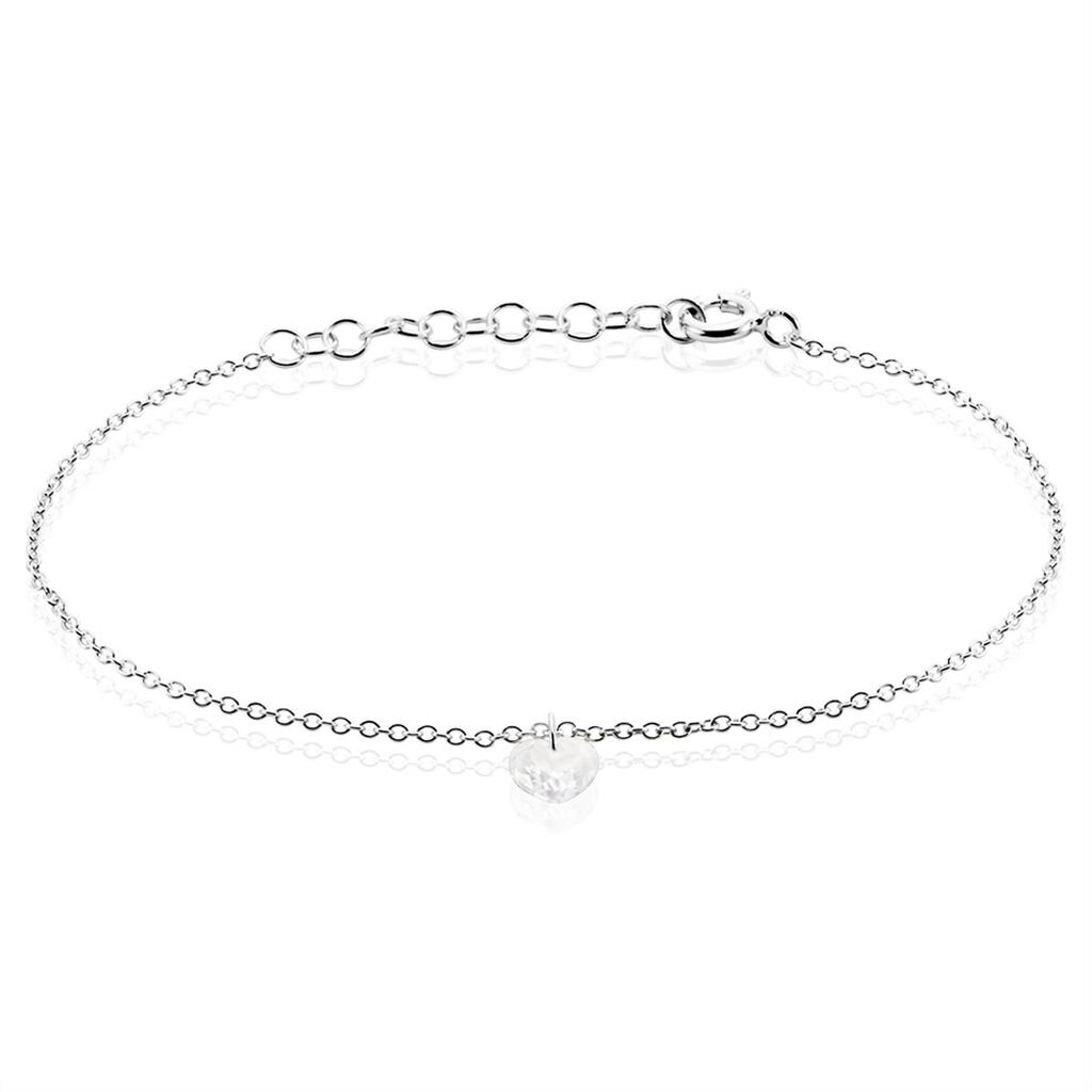 Bracciale Silver Elegance Argento Rodiato Cubic Zirconia