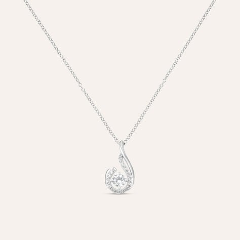 Collana Silver Elegance Argento Rodiato Cubic Zirconia - Collane Donna | Stroili