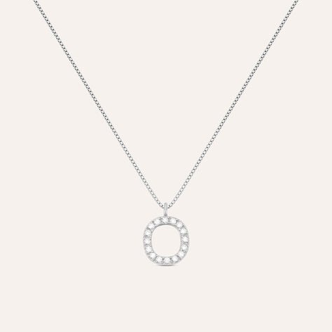 Collana Silver Moments Argento Rodiato Cubic Zirconia - Collane Donna | Stroili