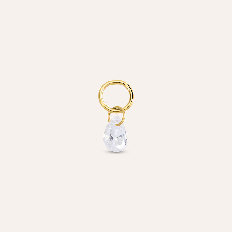 Charm Toujours Oro Giallo Cubic Zirconia - Orecchini Componibili Donna | Stroili