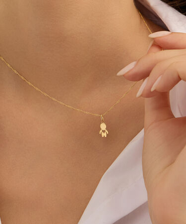 Pendente Po&egrave;me Oro Giallo