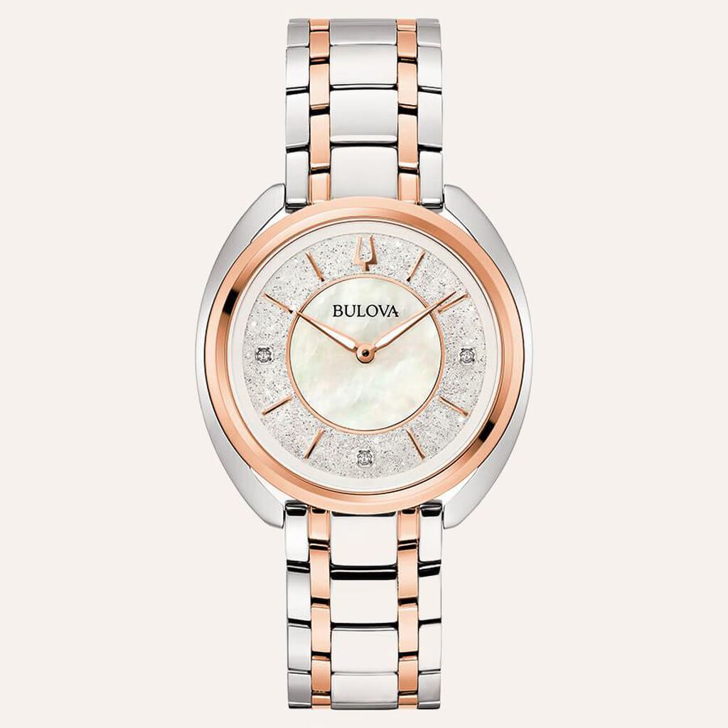 Orologio Al Quarzo Bulova Classic Diamonds 98p219