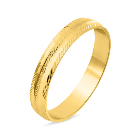 Fede Classica Diamantata 3 mm Oro Giallo - Anelli con Incisione Donna | Stroili