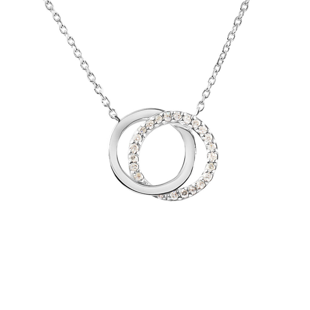 Collana Sophia Oro Bianco Diamante