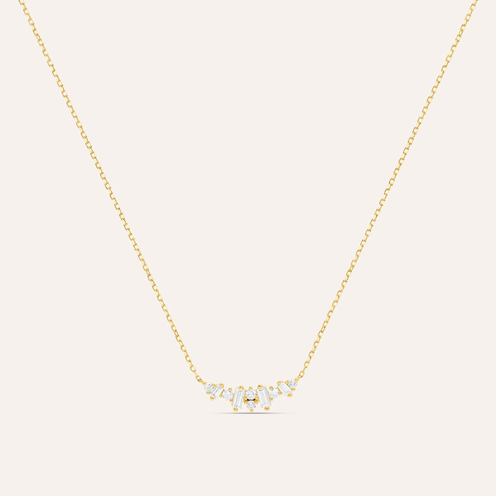 Collana Diamade Glam Oro Giallo Diamante Lab-Grown - Collane Donna | Stroili