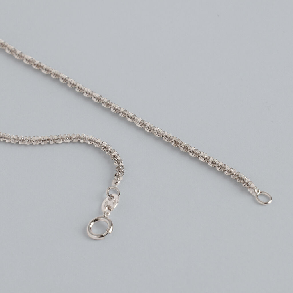 Bracciale Catena Colette Oro Bianco