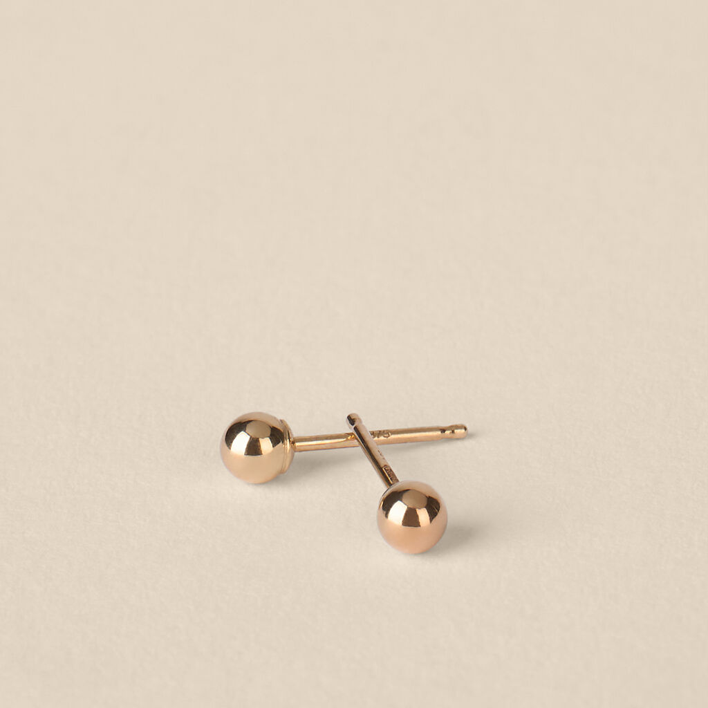 Orecchini Lobo Bon Ton Oro Giallo