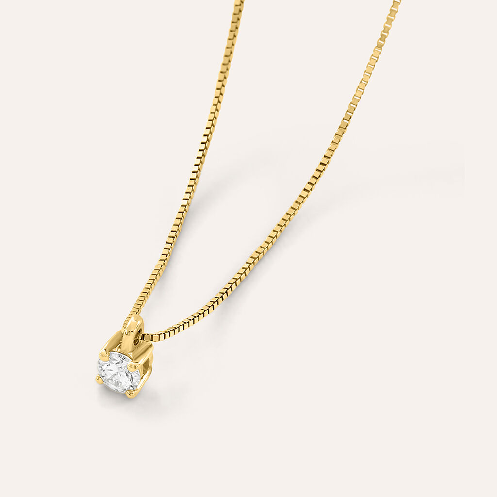 Collana Firmamenti Oro Giallo Diamante - Collane Donna | Stroili