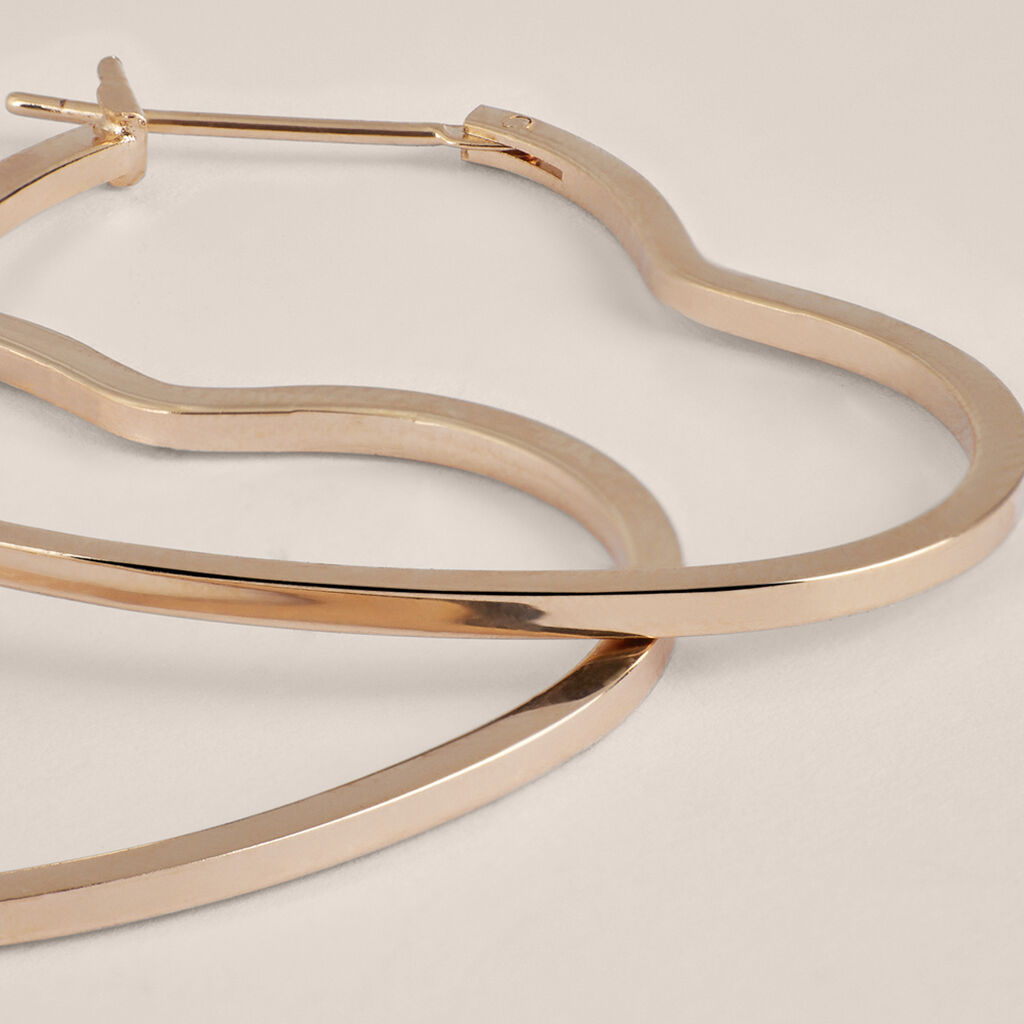 Orecchini A Cerchio Golden Dream Placcato Oro Giallo