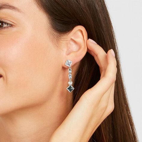 Orecchini Pendenti Violet Ottone Cristallo - Orecchini Pendenti Donna | Stroili