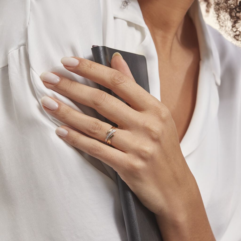 Anello Fascia Sophia Oro Giallo Diamante