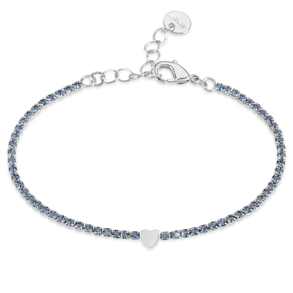 Bracciale Tennis Romantic Shine Metallo Cristallo - Bracciali Tennis Donna | Stroili